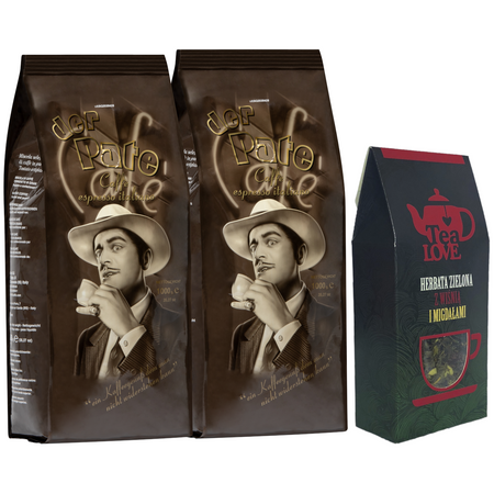 Zestaw Promocyjny X Kawa Ziarnista Lucaffe Il Padrino Herbata