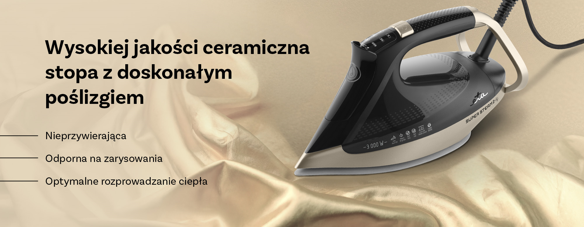 Żelazko ETA SuperSteam II ETA327590000 3