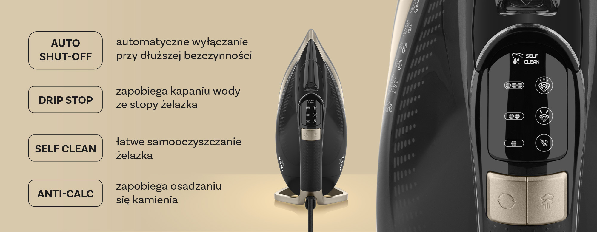 Żelazko ETA SuperSteam II ETA327590000 4