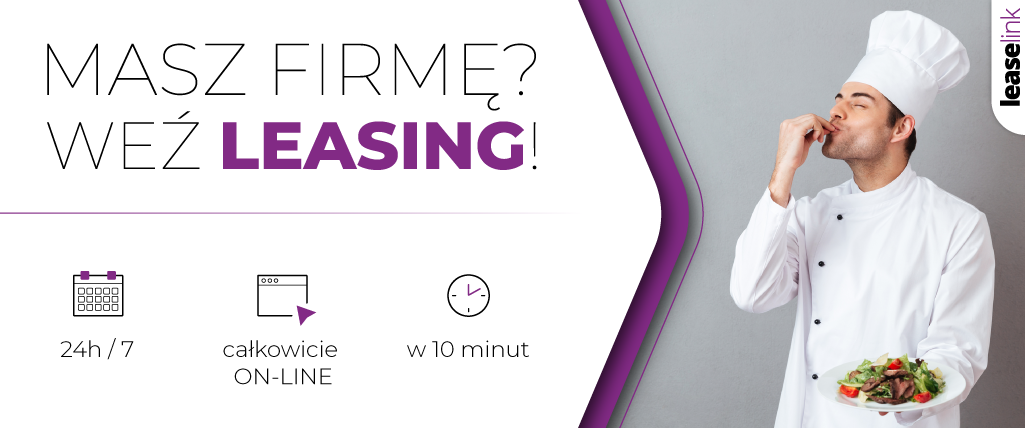 Leasing LeaseLink - oferta dla gastronomii