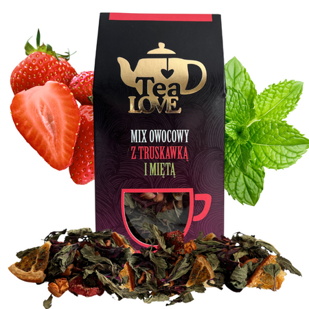 Mix Owocowy Tea Love z Truskawką i Miętą 70g