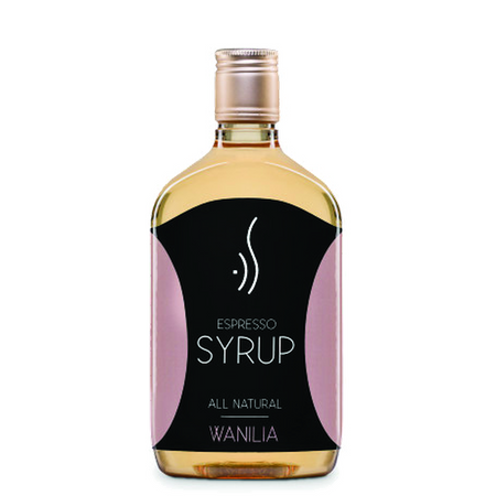 Syrop o smaku wanilii