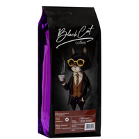 Kawa Ziarnista Black Cat Etiopia 100% Arabica 1kg