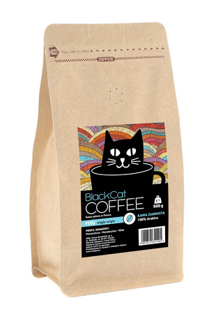 Kawa Ziarnista Black Cat Peru 100% Arabika 500g