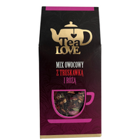 Mix Owocowy Tea Love z Truskawką i Różą 100g