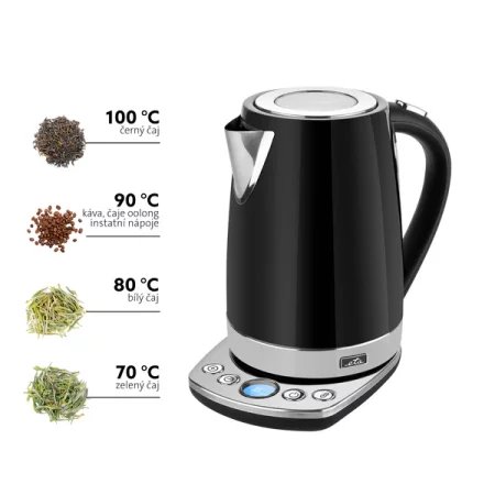 Czajnik ETA Isabela black ETA158790000