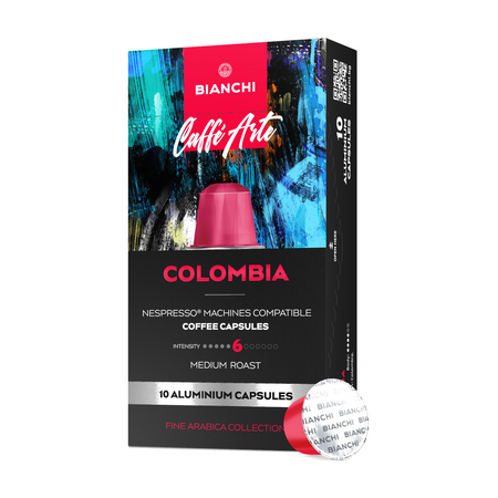 Kawa w Kapsułkach Bianchi Coffee Arte Columbia (10szt. nespresso)