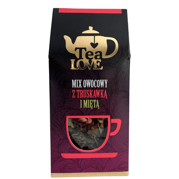 Mix Owocowy Tea Love z Truskawką i Miętą 70g