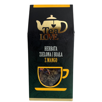 Herbata Tea Love Zielona & Biała z Mango 55g