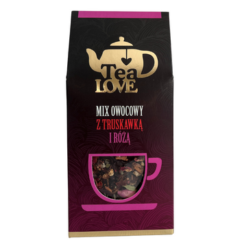 Mix Owocowy Tea Love z Truskawką i Różą 100g