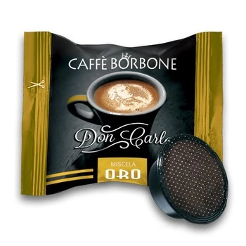 Kapsułki Caffe Borbone Oro - Don Carlo - Lavazza A Modo Mio - 100 szt.