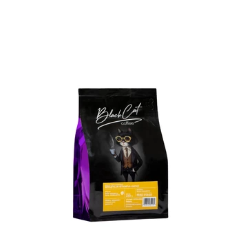 Kawa Ziarnista Black Cat Brazylia Etiopia Indie 20/80 250g