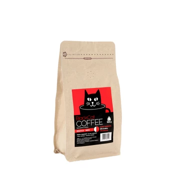 Kawa Ziarnista Black Cat Brazylia-Indie 50/50 500g
