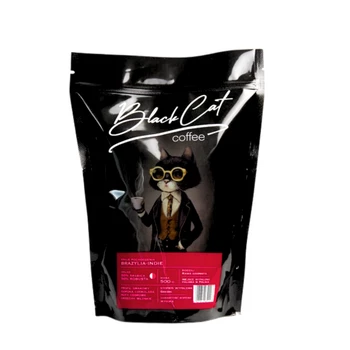 Kawa Ziarnista Black Cat Brazylia-Indie 50/50 500g