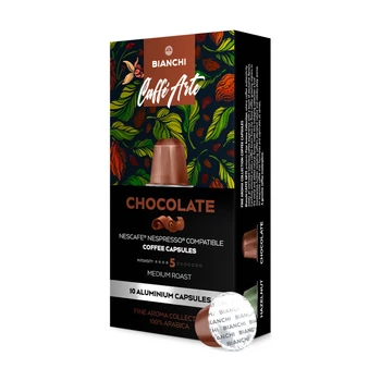 Kawa w Kapsułkach Bianchi Coffee Arte Chocolate Aroma Espresso (10szt. nespresso)